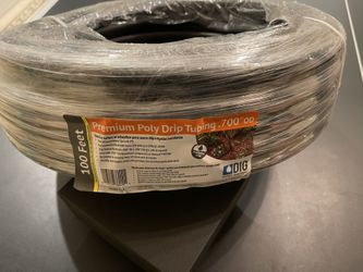100ft Premium Poly Drip Tubing .700" OD