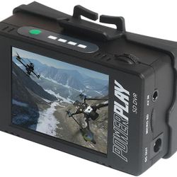 RunCam 2025 Latest Immersion RC PowerPlay Vintage Camera Monitor with DVR LCD Screen 60fps Recording for Tapeless Camcorders Digital Video Converter f