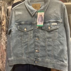 New  Womans Classic Trucker Jacket Size. Xl 