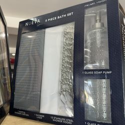 Nueva 5pc Bath Set 