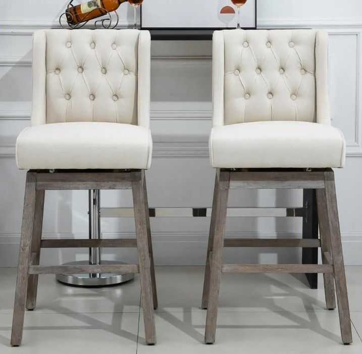 2 New Bar Island Chairs Stools