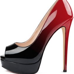 Platform Stiletto Pumps 6 inch Heels 6 inch Heels Sz: 9