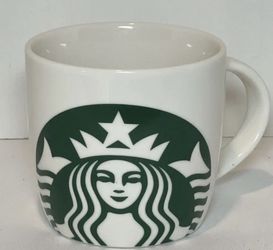 Starbucks 2017 Green White 14 oz Coffee Mugs Mermaid Siren Logo - 2 Available (Price is for 1)