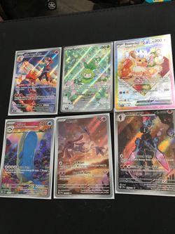 Pokemon cards scarlet and mega era