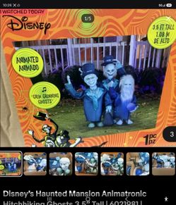 Haunted Mansion animatronic ghost with sound