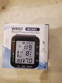 New ! Blood Pressure Monitor ! 