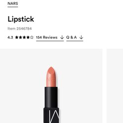 NEW NARS Orgasm Lipstick 