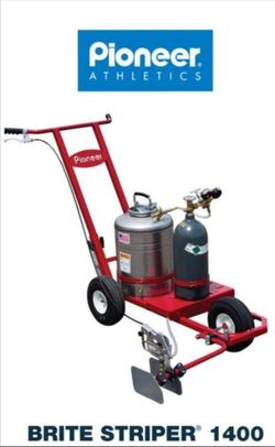 Pioneer Parking Lot Line Striper CO2 Powered.
Great condition.