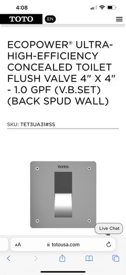 TOILET FLUSH VALVE