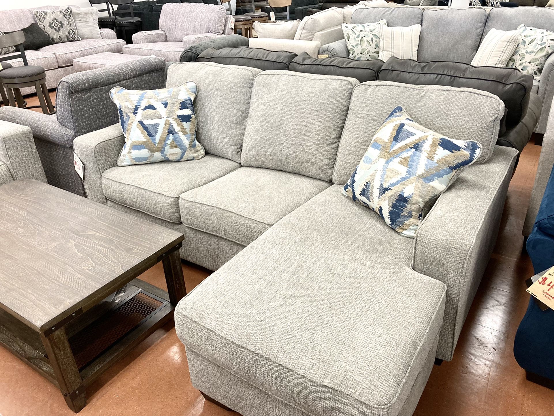 New 85” Sofa Chaise — TAKE IT HOME