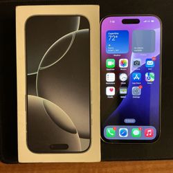 I Phone 16 Pro 128GB Verizon 