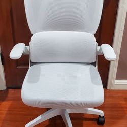 Ergonomic White Mesh Office Chair