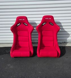 NRG Innovations Racing Bucket Seats Asientos Deportivos Universales