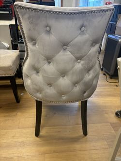 Soft Silver Chair 