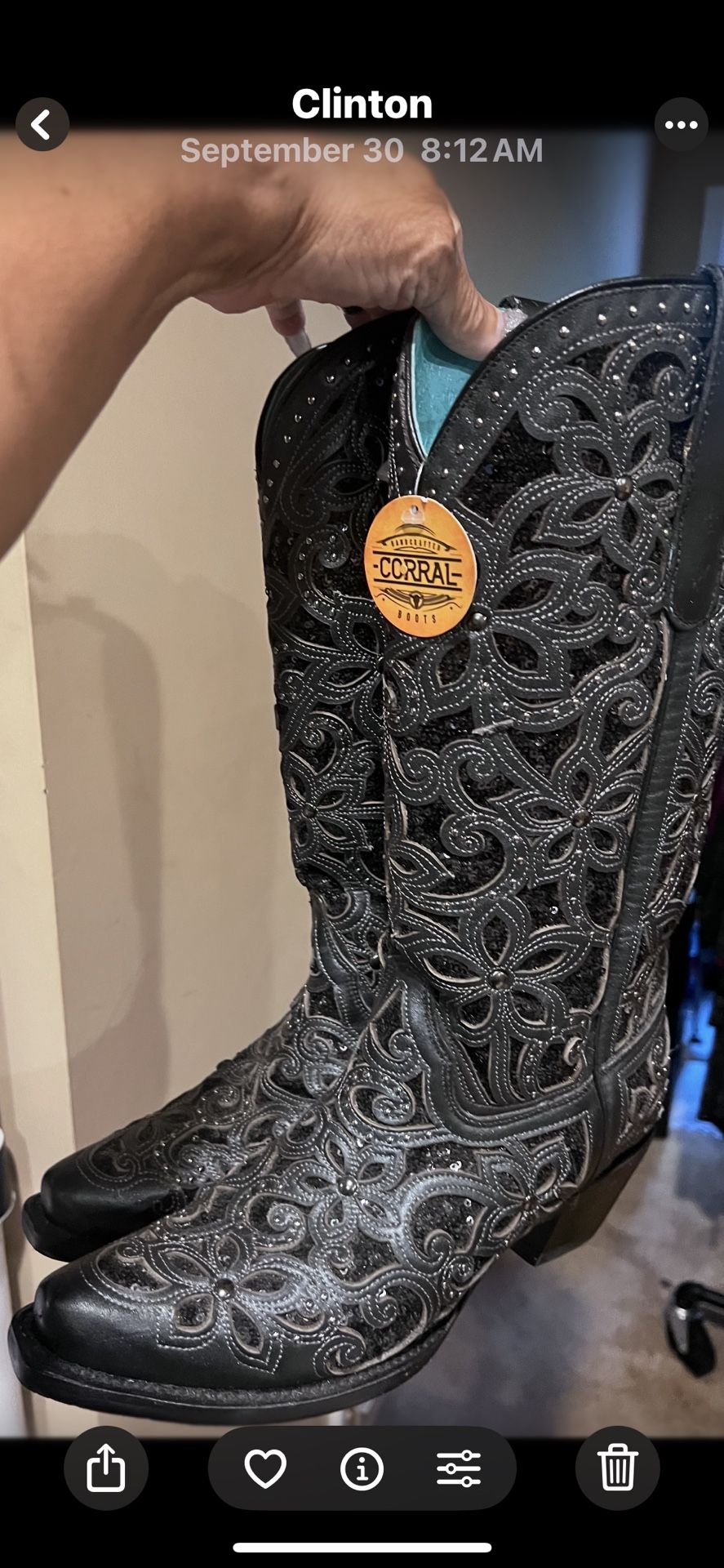 Cowboy Boots on the Ground