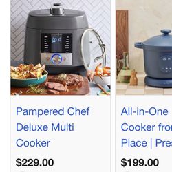 Pampered Chef Deluxe Multi Cooker