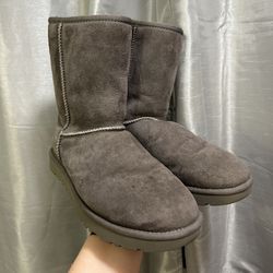 Gray Ugg Boots - Size 8