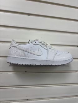 Nike Air Jordan 1 Low White Sneaker