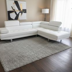 ✨WHITE SECTIONAL