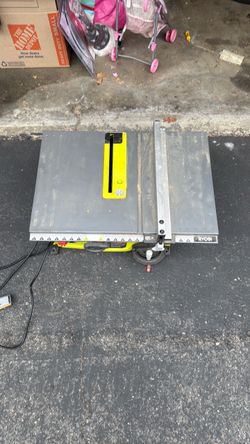 Ryobi table saw