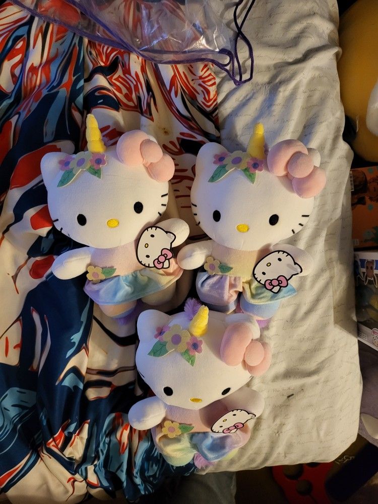 Hello Kitty Unicorn Skirt Plush