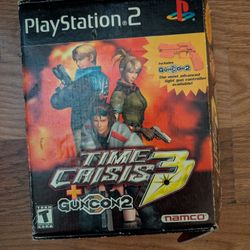 Time Crisis 2  And 3 And Gun