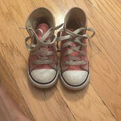 FREE Girls Size 9 Pink Converse 