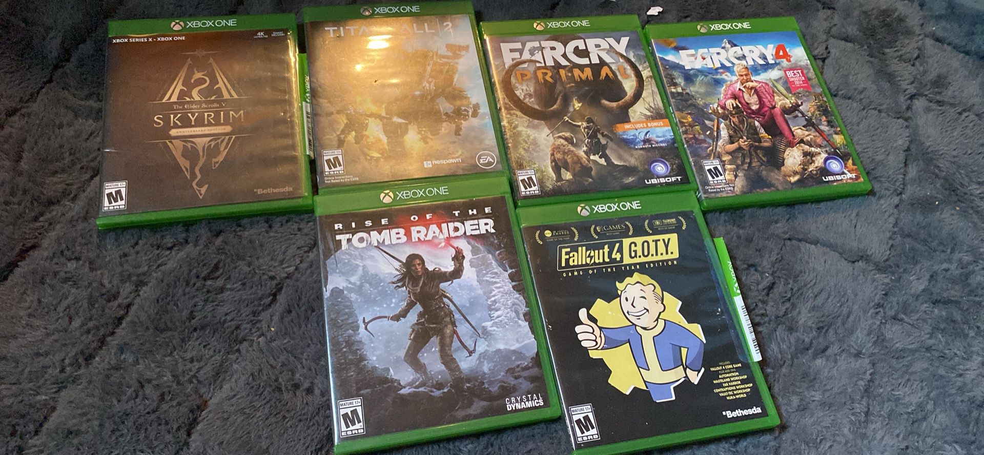 Six Xbox one Games (Bundle)