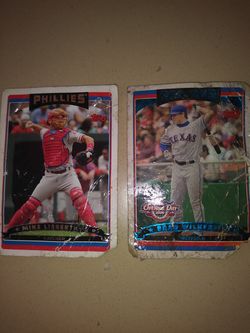 Baseball cards