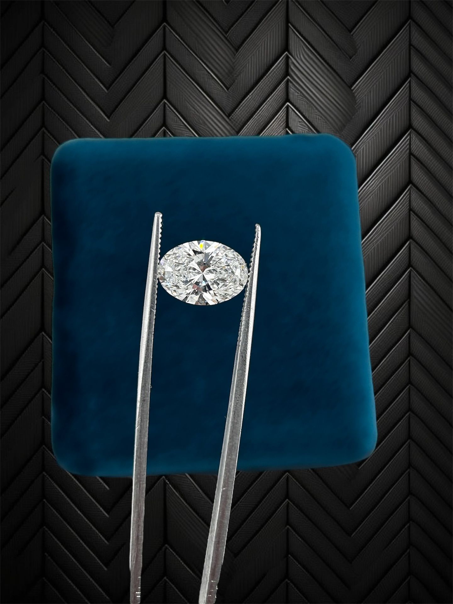 Oval Shape Certified Lab Grown Diamond For Jewelry