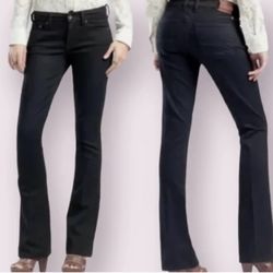 Lucky Brand Sofia Boot Black Jeans, Sz 8