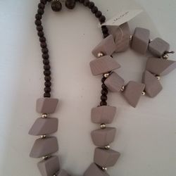 Necklace , Earrings & Bracelet Set