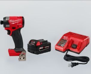 M18 18-V Lithium-Ion XC Starter Kit with One 5.0Ah Battery, Charger and 1/4 in. Hex Impact Driver