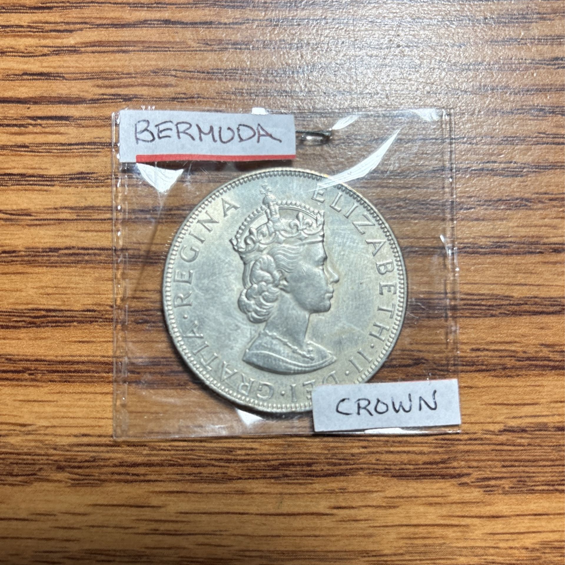 1964 Silver Bermuda Crown