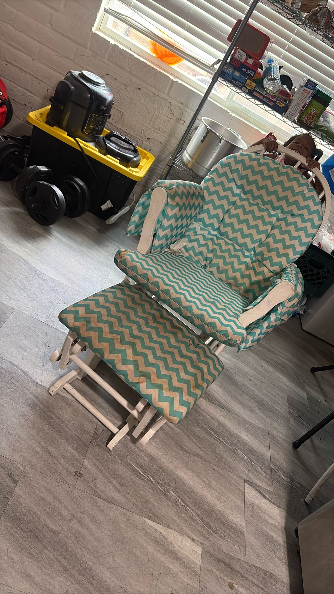 Rocking stool & chair