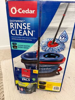 O-Cedar EasyWring Rinse Clean Spin Mop System