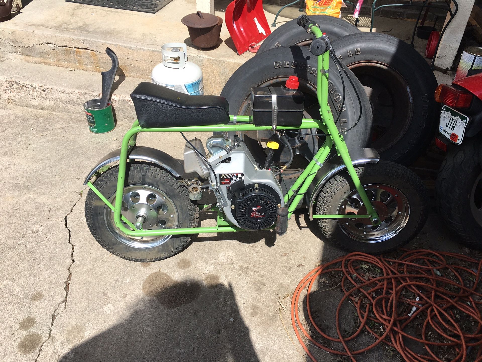 Azusa mini bike. Less than 10 hours!