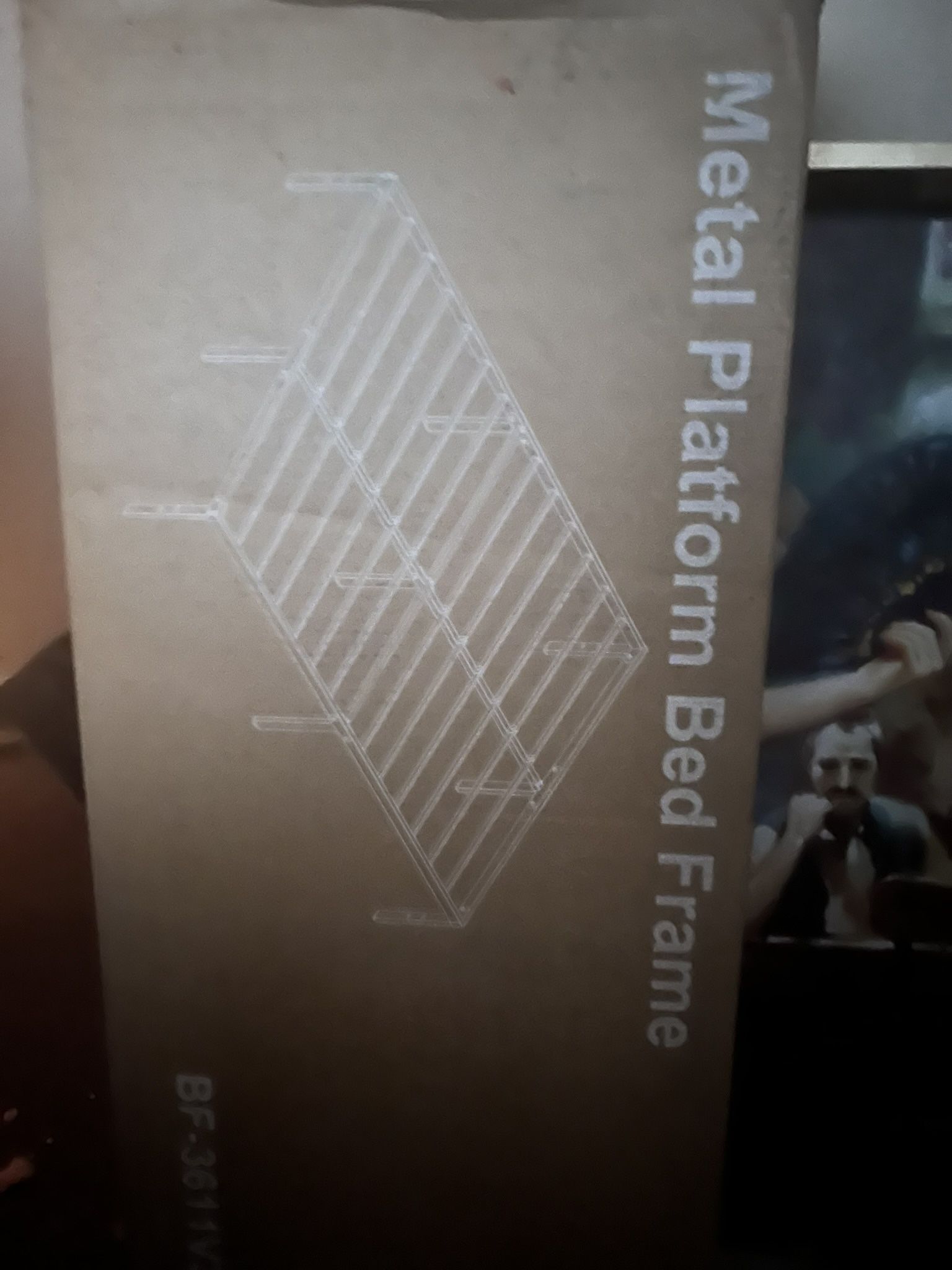 King Size Metal Bed frame