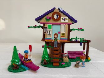 Lego Friends forest house set (with box and instructions)