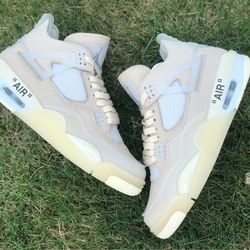 Off-White x Wmns Air Jordan 4 Retro SP 'Sail'