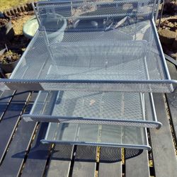 3 Tier Folder Silver Rack, Sturdy Well Made