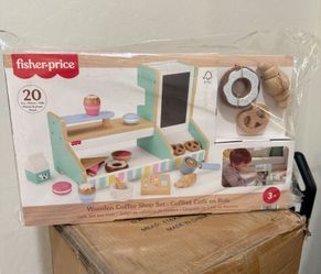 Fisher Price Wooden Coffee Maker toy