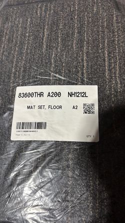 Honda Odyssey brand new mat