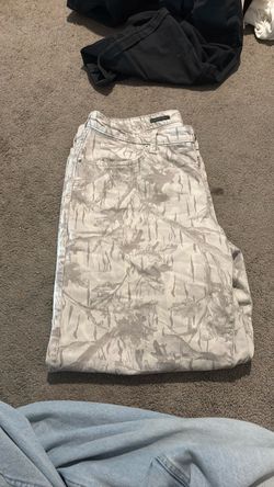 Camo Print Jeans