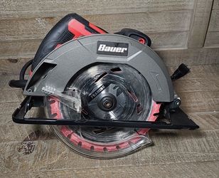 Bauer 7-1/4" Electric Corded Circular Saw w Blade