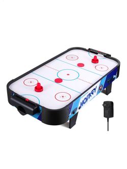 40" Air Hockey Table – Tabletop Game with Electric Fan Motor, Score Tracker, 2 Strikers & 2 Pucks