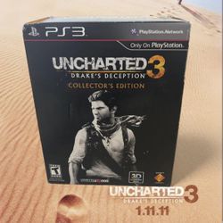 Uncharted 3 Drake’s Deception Collectors Edition🔥