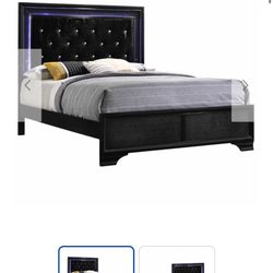 Headboard And Entertainment Center 