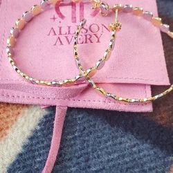 Allison Avery 925 Hoop Earings
