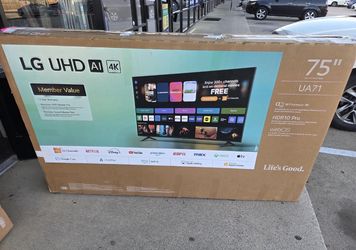 75UA71 75” Lg smart 4k led Uhd tv